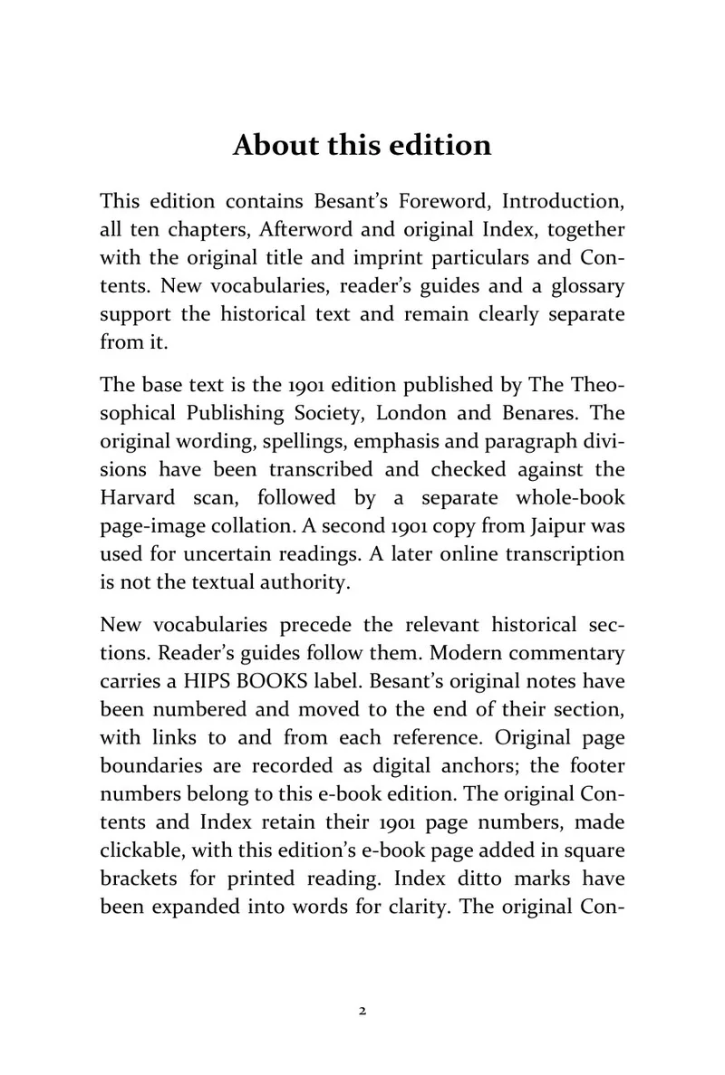 Page 2 of Thought Power: Its Control and Culture: About this edition