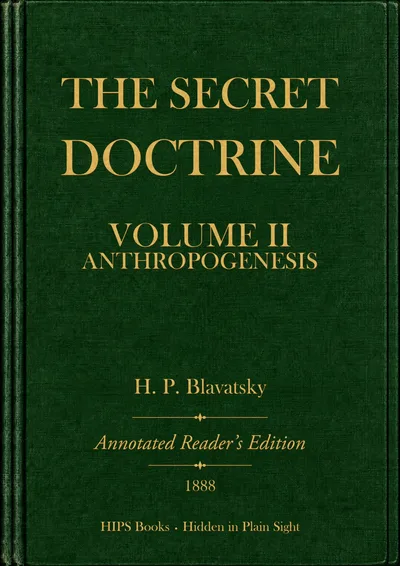 Cover of The Secret Doctrine, Volume II: Anthropogenesis
