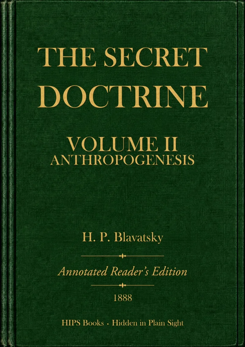 Cover of The Secret Doctrine, Volume II: Anthropogenesis