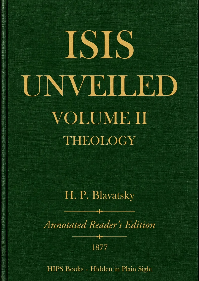 Cover of Isis Unveiled, Volume II: Theology