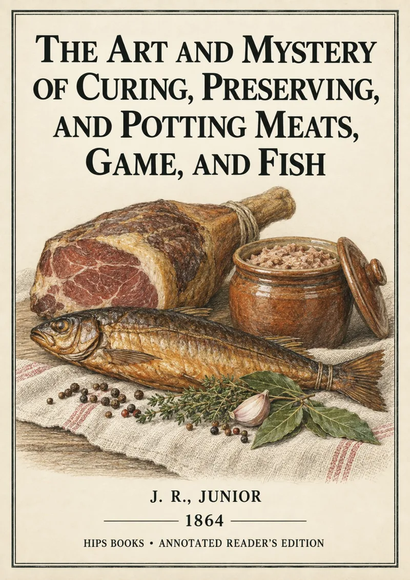 Cover of the Victorian curing book