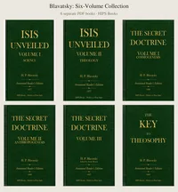 Cover of H. P. Blavatsky — Six-Volume PDF Collection